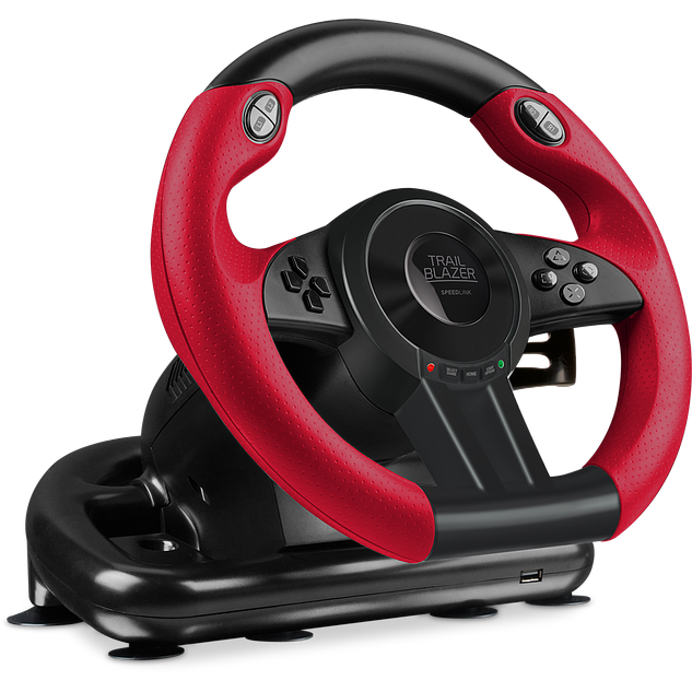 SPEEDLINK TRAILBLAZER RACING WHEEL for PS4/PS3/PC black
