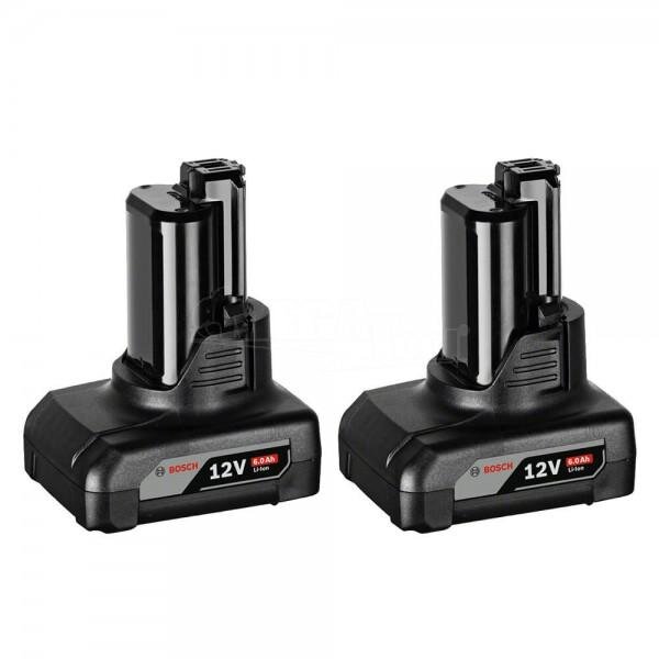 Acumulator Bosch Professional Twin pack 2xGBA 12V 6,0 Ah