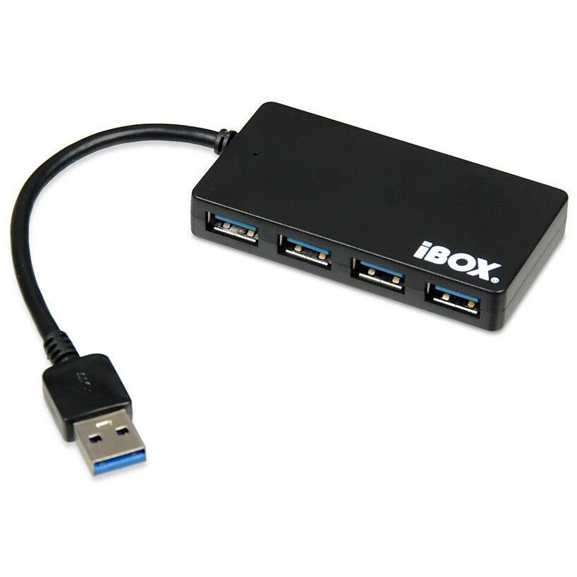 I-BOX HUB USB 3I-BOX HUB USB 3.0 SLIM, 4 porturi, negruI-BOX HUB USB 3.0 SLIM, 4 porturi, negru.0 SLIM, 4 porturi, negru