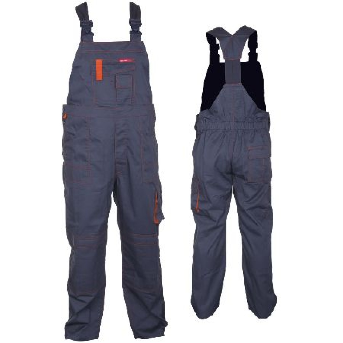 Pantalon lucru bumbac-poliester cu pieptar - 3xl/h-194