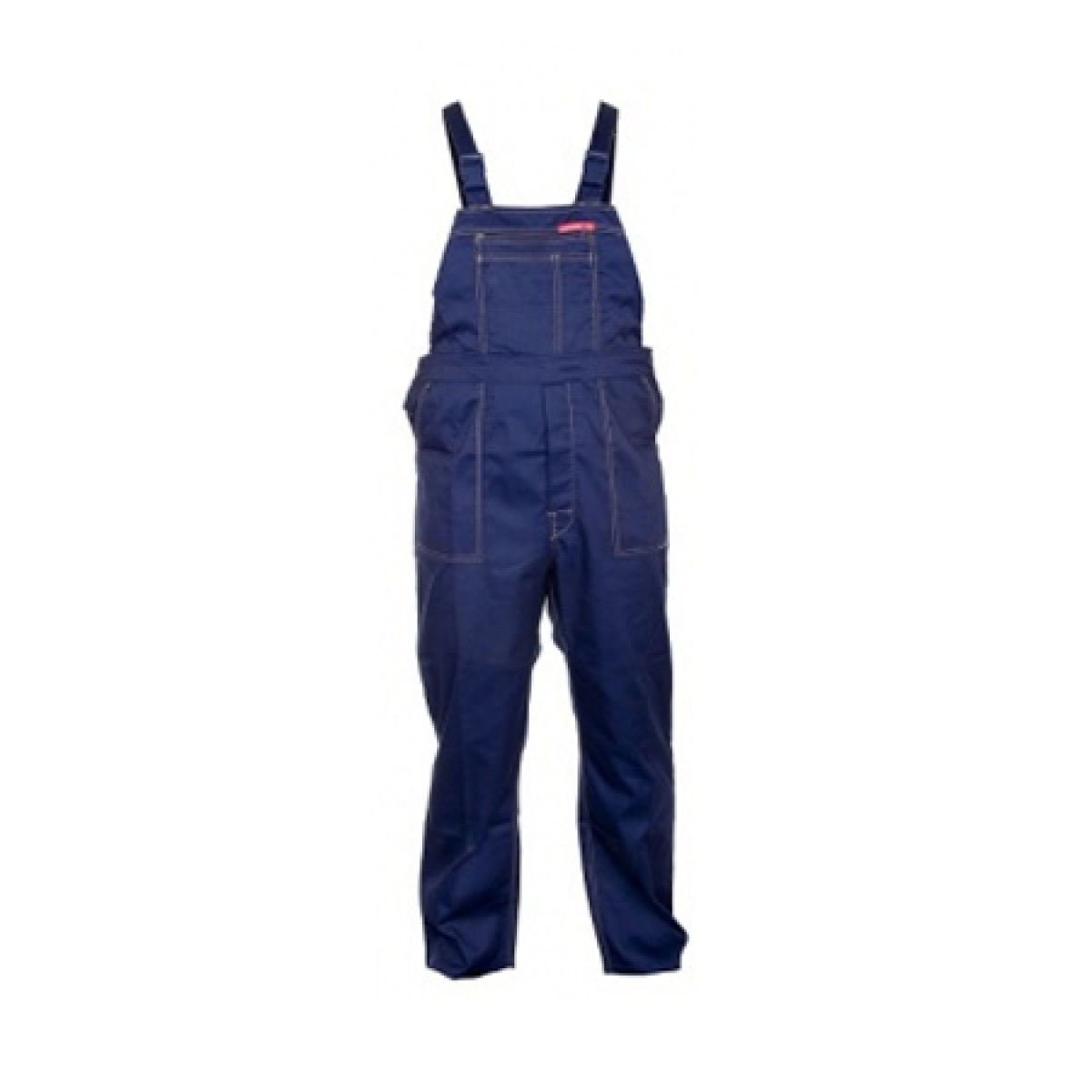 Pantalon lucru cu pieptar / albastru - l/h-176
