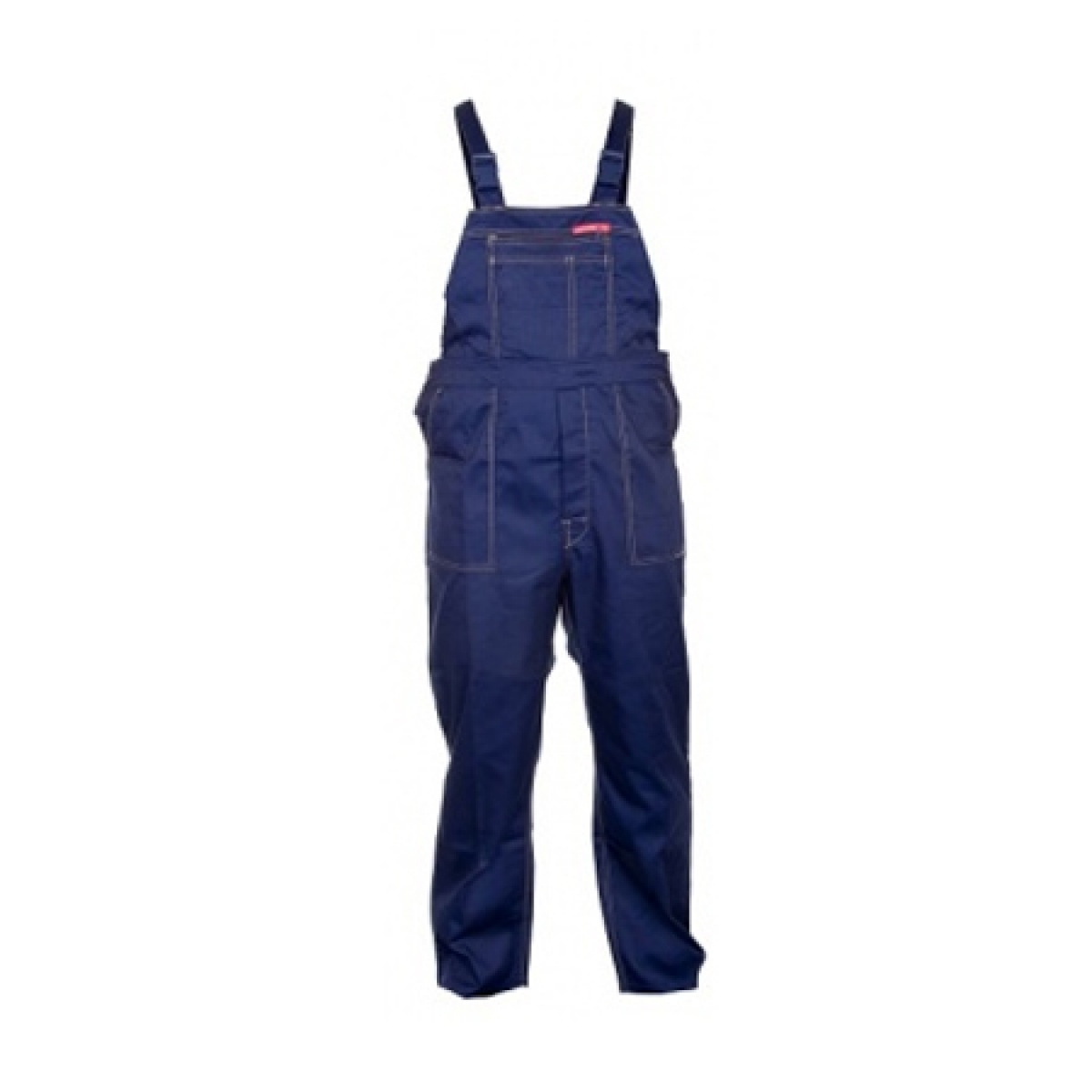 Pantalon lucru cu pieptar / albastru - m/h-170