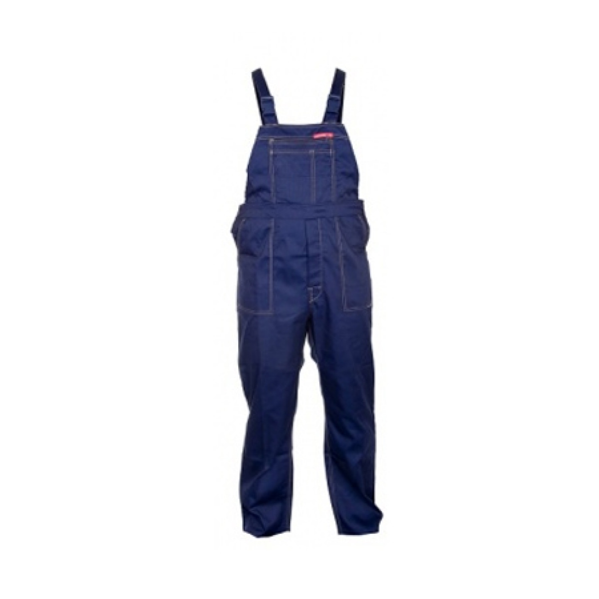 Pantalon lucru cu pieptar / albastru - m/h-176
