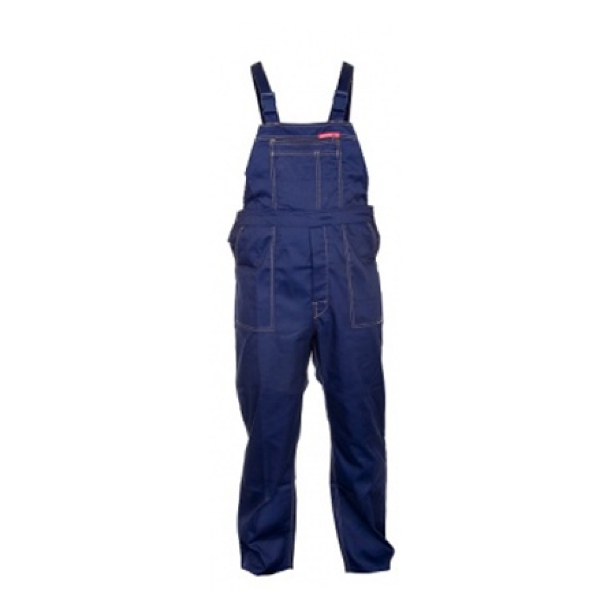 Pantalon lucru cu pieptar / albastru - 2xl/h-182