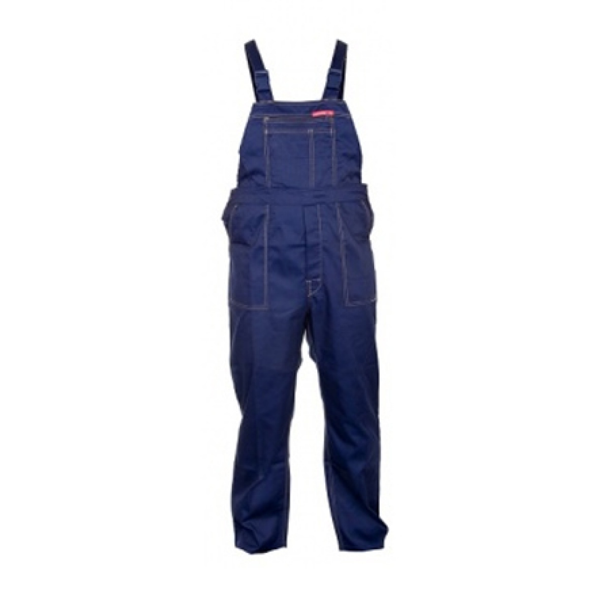 Pantalon lucru cu pieptar / albastru - l/h-182