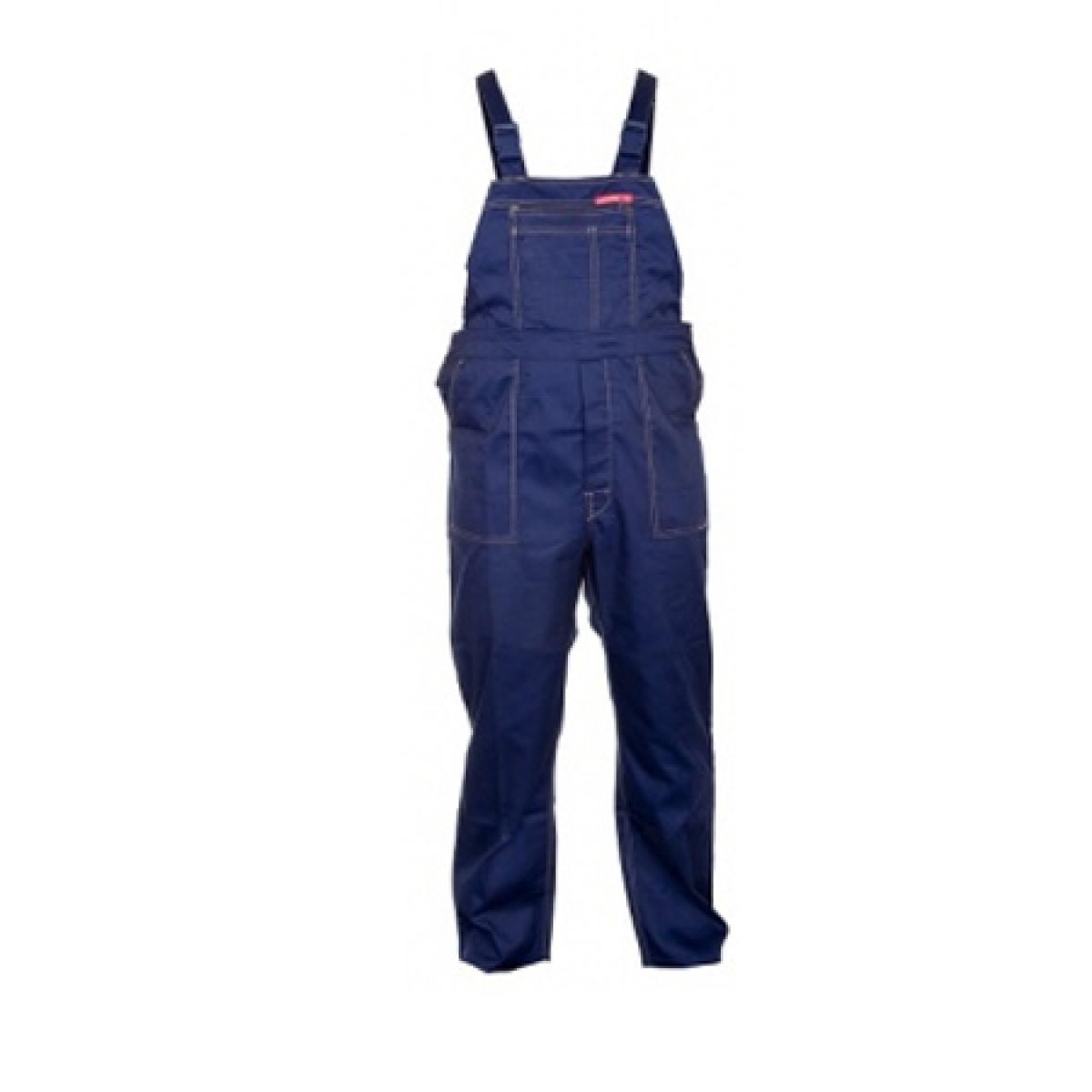 Pantalon lucru cu pieptar / albastru - l/h-188