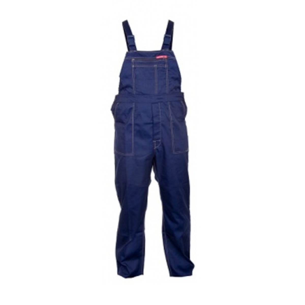 Pantalon lucru cu pieptar / albastru - 2xl/h-188