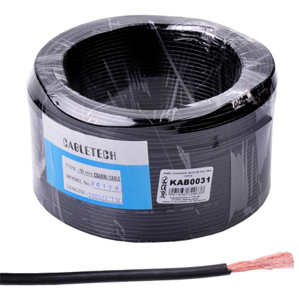CABLU COAXIAL RG174 50 OHM NEGRU 100M