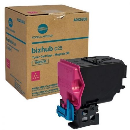 Toner Konica Minolta TNP-27M | 6000 pag | Magenta | Bizhub C25