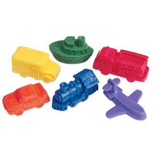 Mini vehicule pentru numarat - set 72 buc