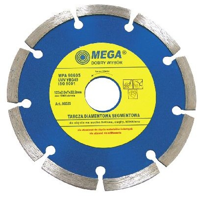 DISC DIAMANTAT SEGMENTAT 180MM