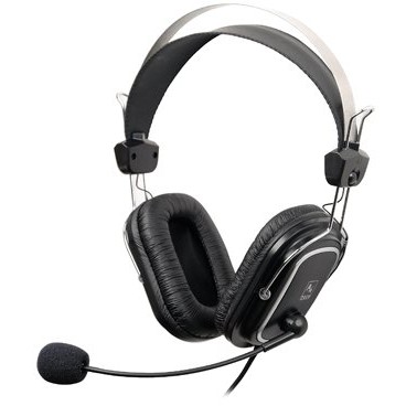 Casti HS-50 Stereo, microfon, negre