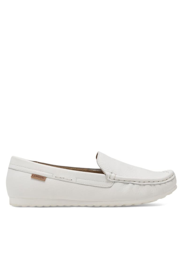 Oferte la Mocasini dama - 37079 -  Piele naturala - Alb