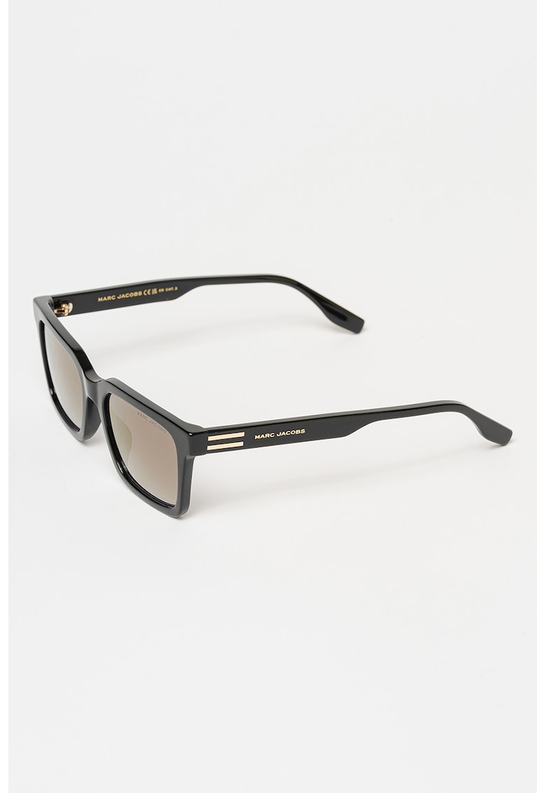 Ochelari de soare dreptunghiulari cu lentile cu model in degrade