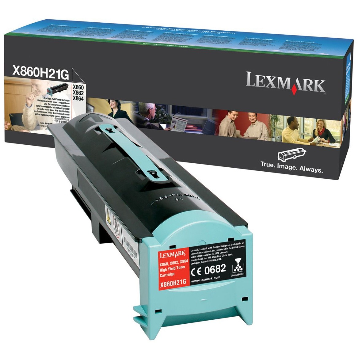 LEXMARK X860H21G BLACK TONER