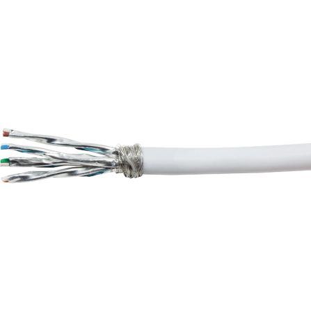 LOGILINK - Bulk Patch Cable S/FTP Cat.7 Cu PrimeLine, LSOH white, 50m