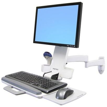 Suport monitor Ergotron 45-230-216, 24inch, White
