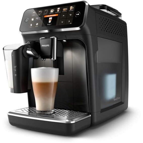 Espressor automat Philips LatteGo EP5441/50, 1500 W, 15 bar, Filtru AquaClean, 12 bauturi, Rasnita ceramica, Negru