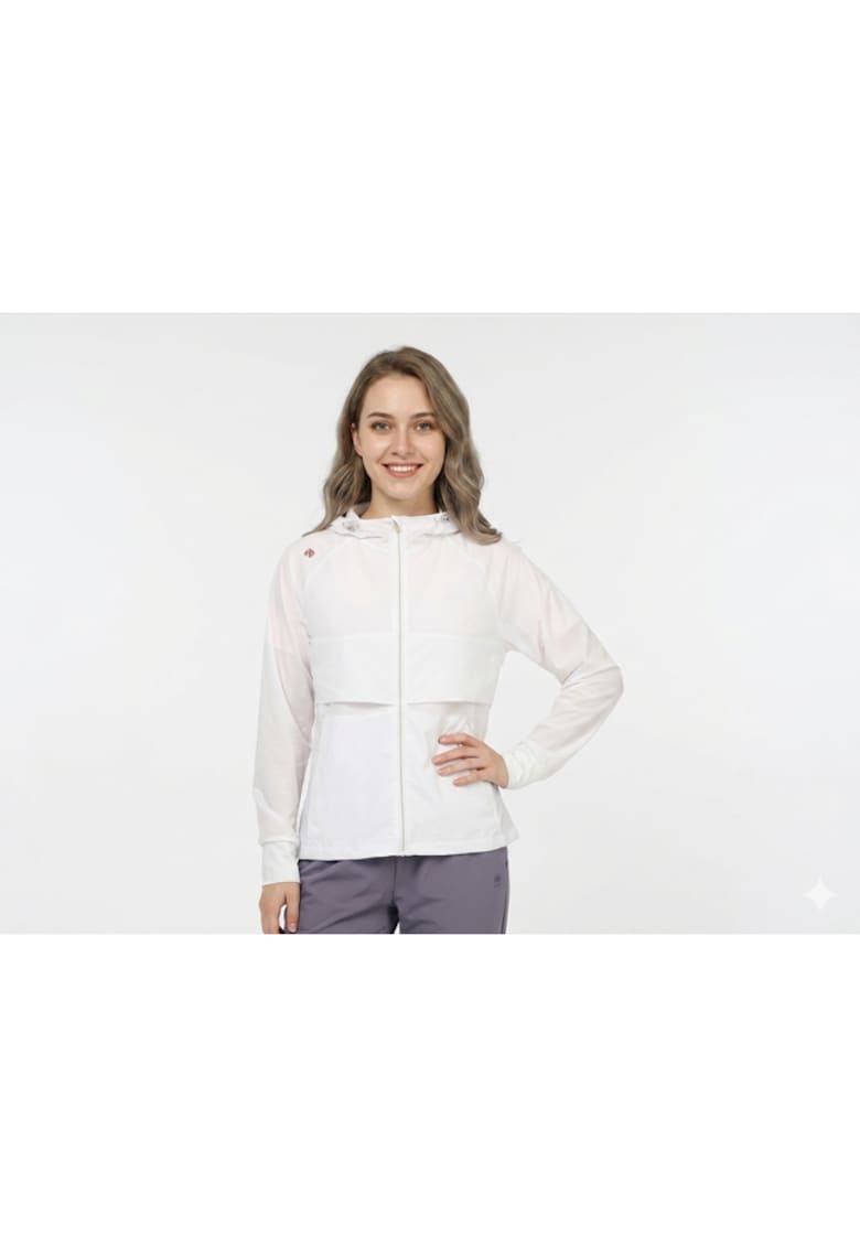 Jacheta tehnica protectie UV -  dama - Alb -