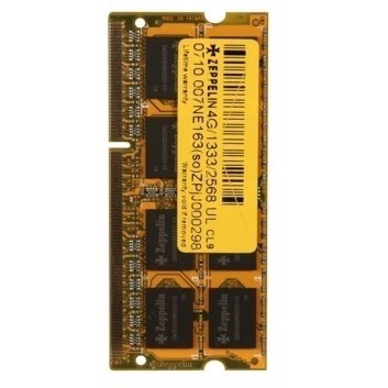 Memorie laptop SODIMM ZEPPELIN  DDR3/1600 4096M    (life time, dual channel) low voltage ZE-SD3-4G1600V1.35