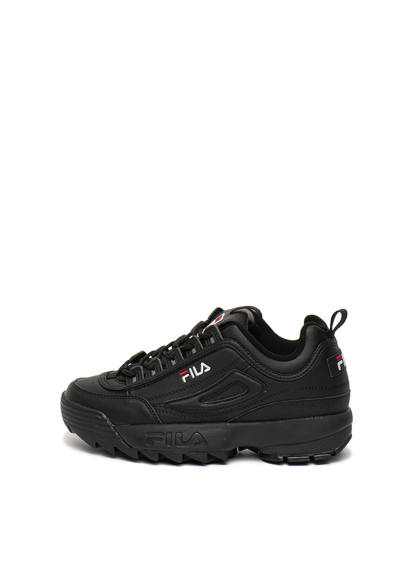 Pantofi sport masivi de piele ecologica Disruptor - Negru