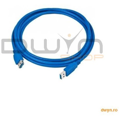 CABLU USB3.0 prel., bulk, 1.8m 'CCP-USB3-AMAF-6'
