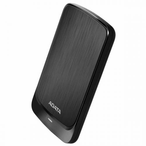 HDD extern ADATA HV320 Slim 4TB, Shock Sensor, 2.5, USB 3.2, Negru