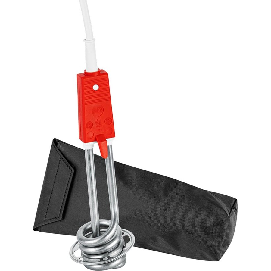 travel immersion heater RT 350 red, 350 watts, for 0.25 liters