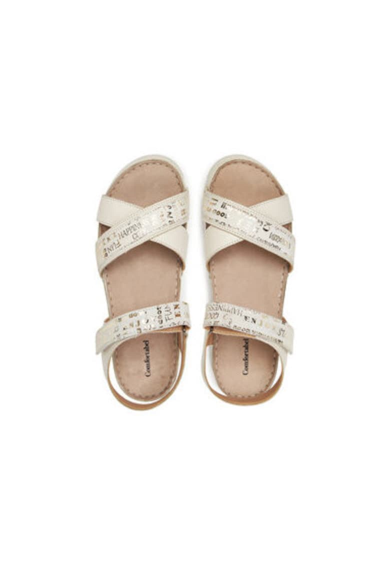 Sandale dama - 710223-81 -  Piele naturala - Alb