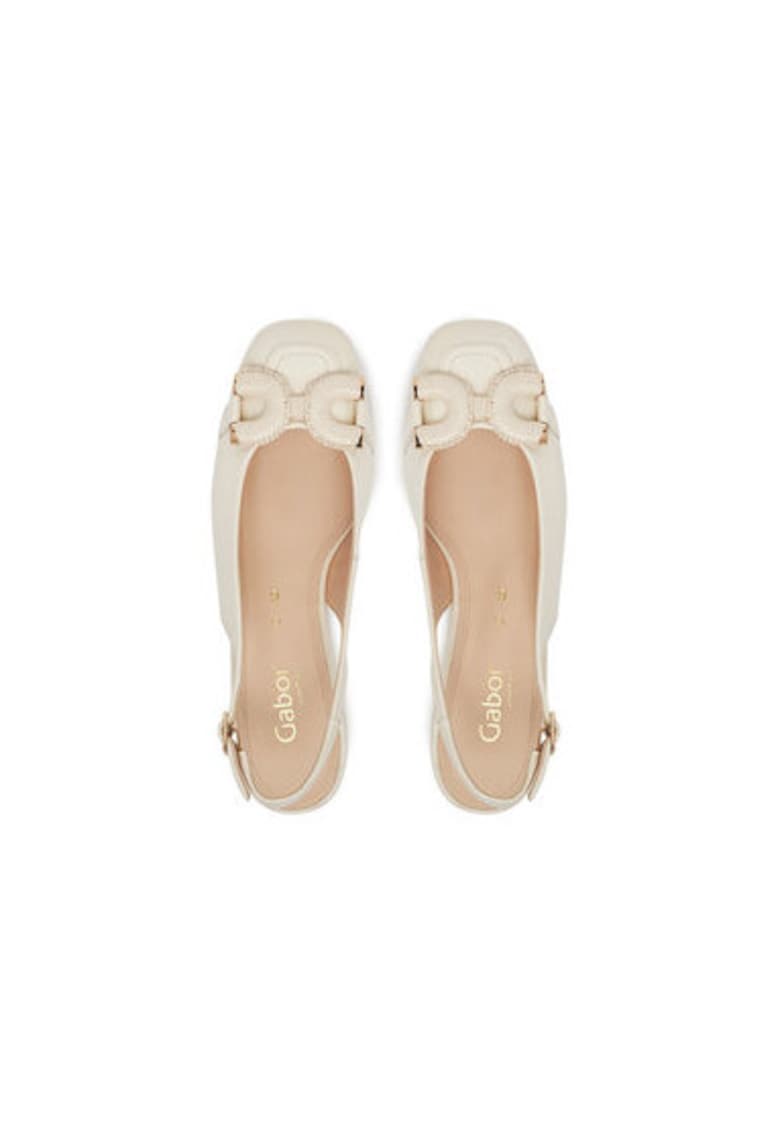 Sandale dama - 62.243.90 -  Piele naturala - Alb