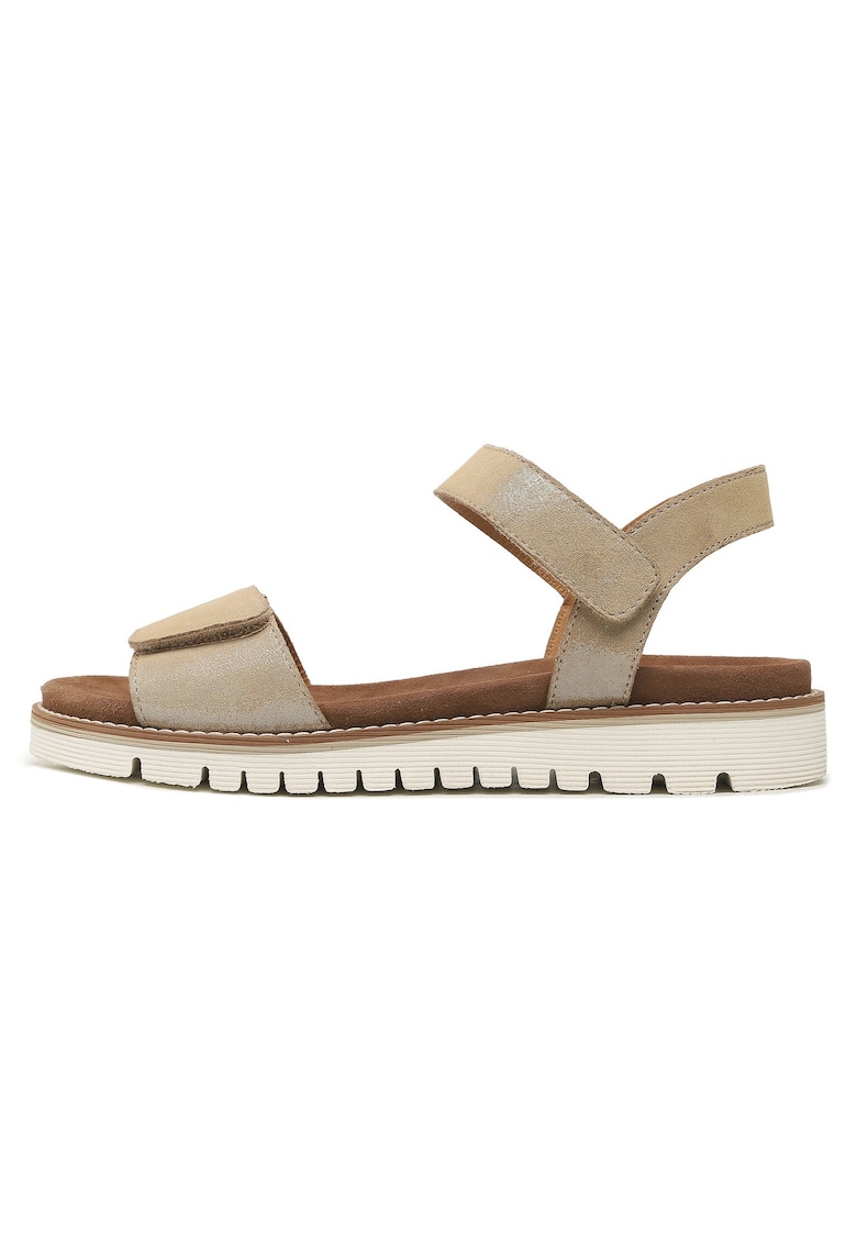 Sandale dama - 12-28114-08 -  Piele naturala - Bej