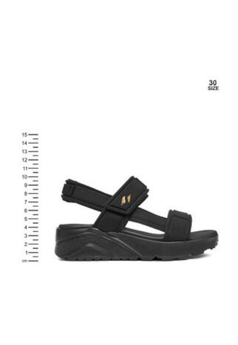 Sandale fete - 310372L -  Textil - Negru - Negru