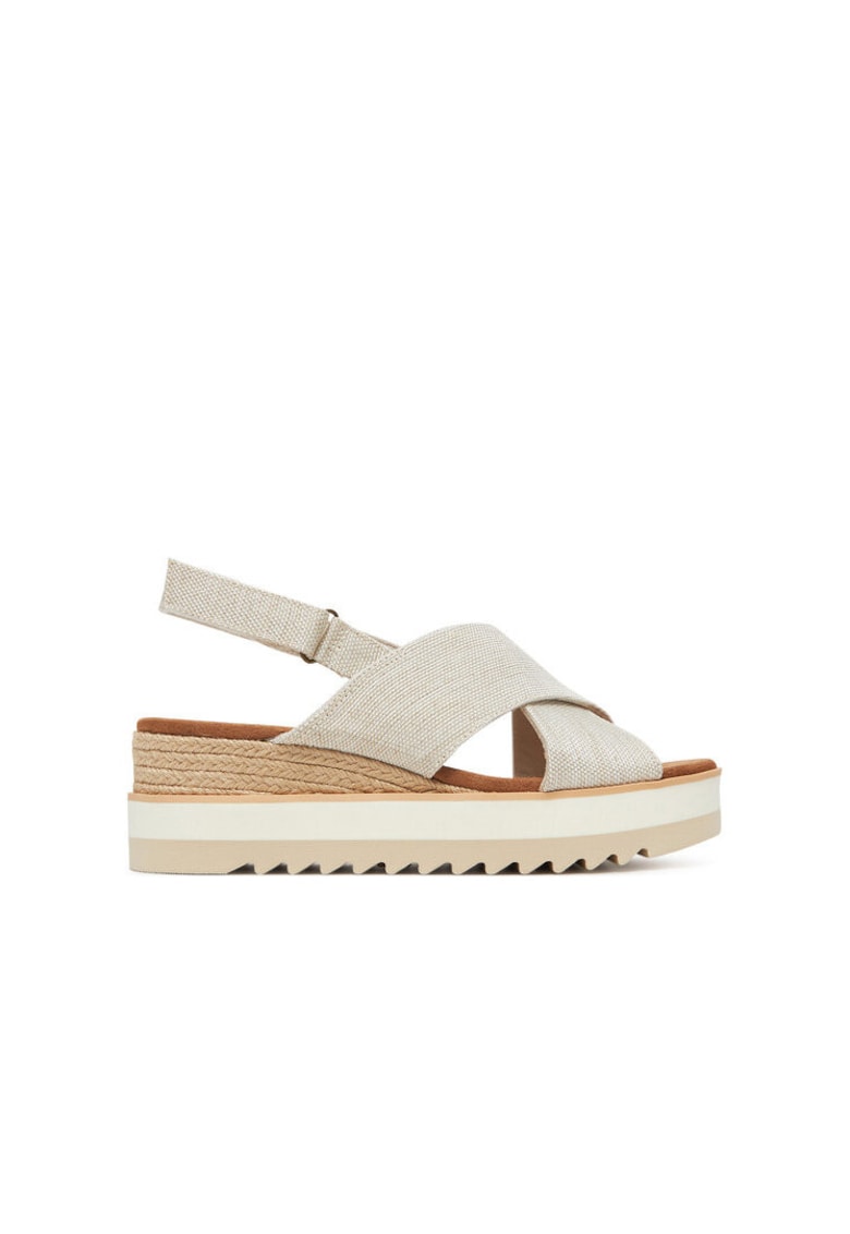 Espadrile dama  10021152 - Textil - Bej