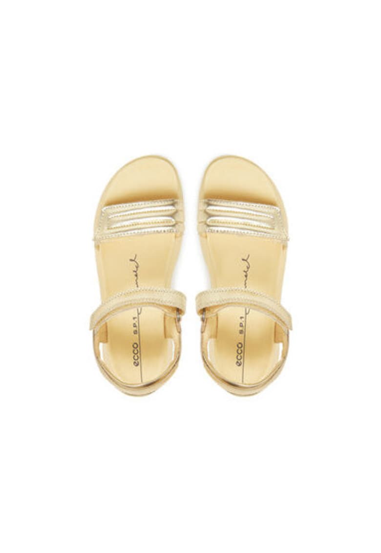 Sandale dama - 71217361132 -  Piele naturala - Auriu