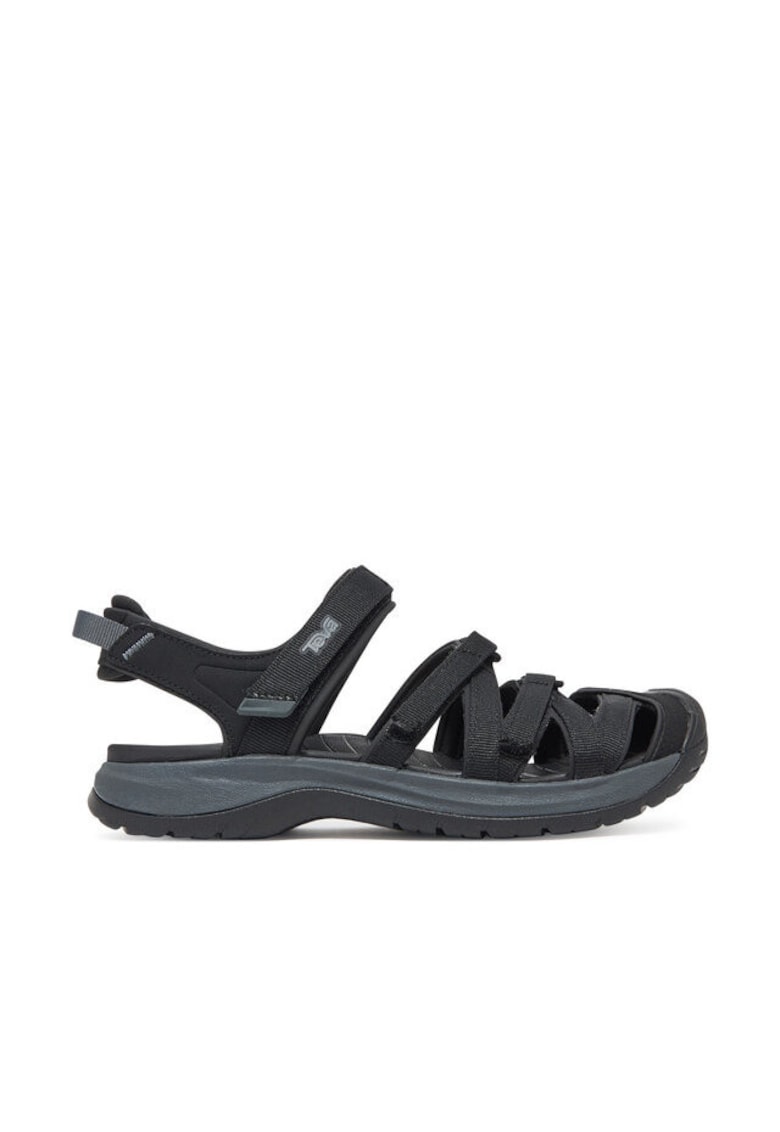 Sandale dama - 1166310 -  Textil - Negru