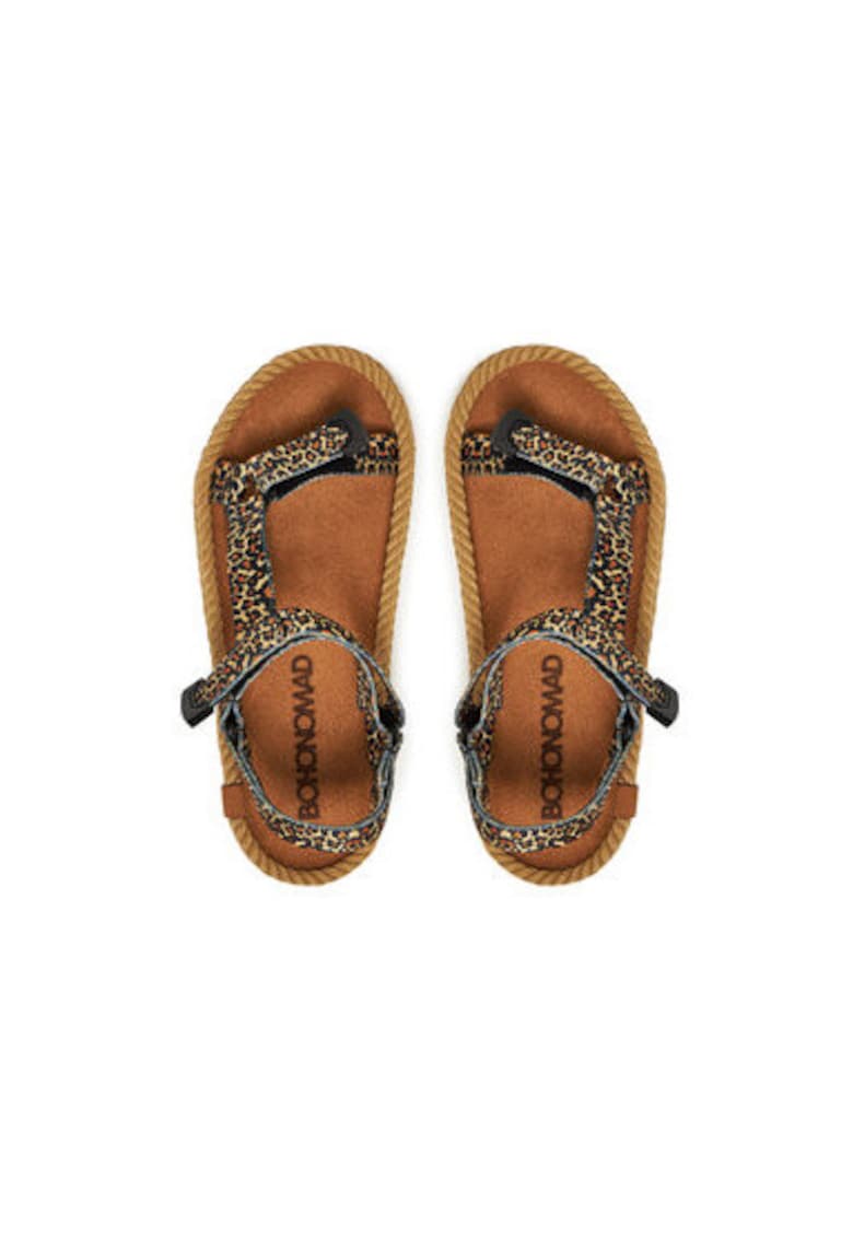 Sandale dama - MIA.12-LEO -  Piele naturala - Maro