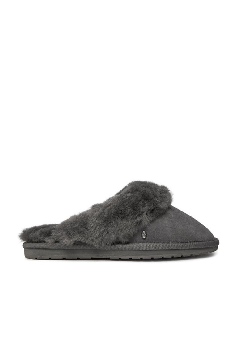 Papuci dama  191585973 - Piele naturala - 35.5 EU - Gri