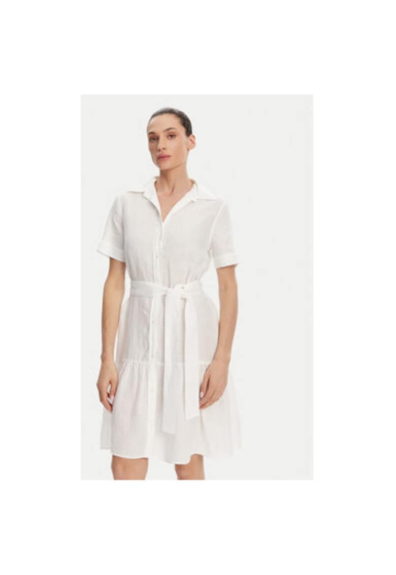 Camasa stil rochie dama  4503434 - In - Alb - Alb