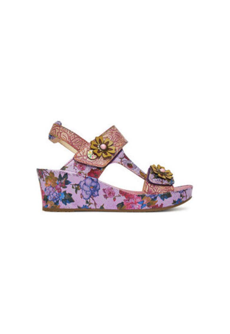 Sandale dama - FACDIAO 37 -  Piele naturala - Multicolor