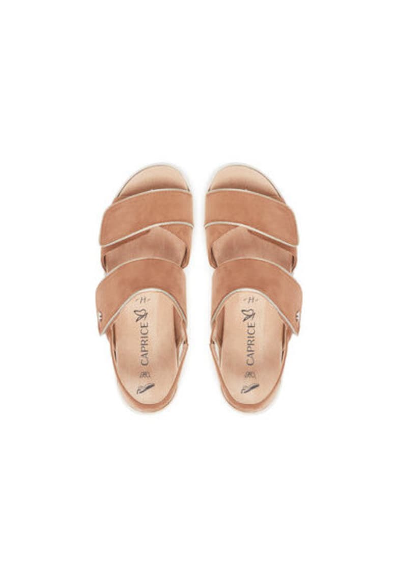 Sandale dama - 9-28252-44 -  Piele naturala - Maro