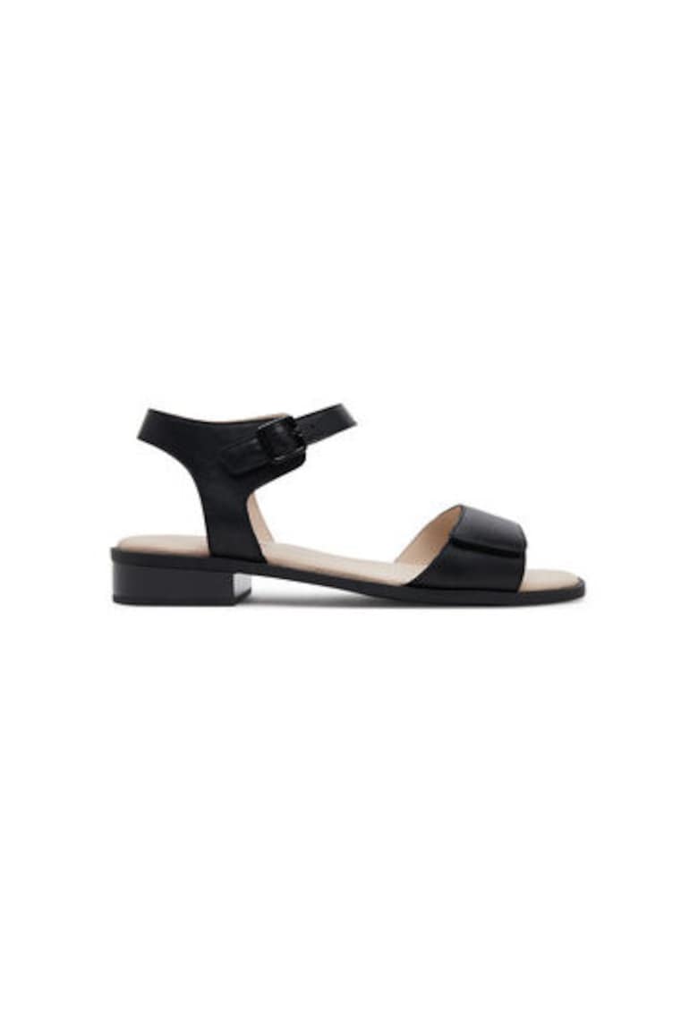 Sandale dama - 9-28202-44 -  Piele naturala - Negru