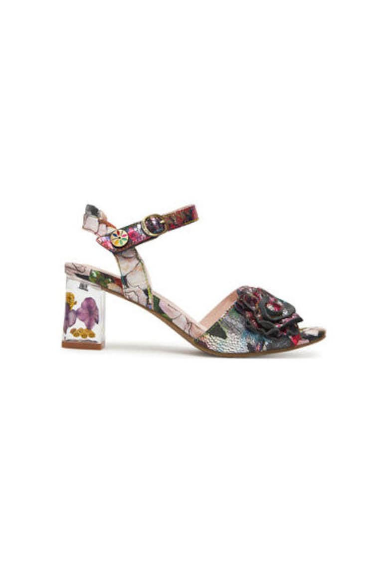 Sandale dama - LUCIEO 25 -  Piele naturala - 37 EU - Negru