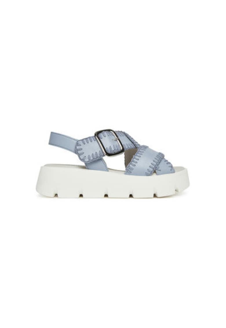 Sandale dama - 64.751.26 -  Piele naturala - Albastru