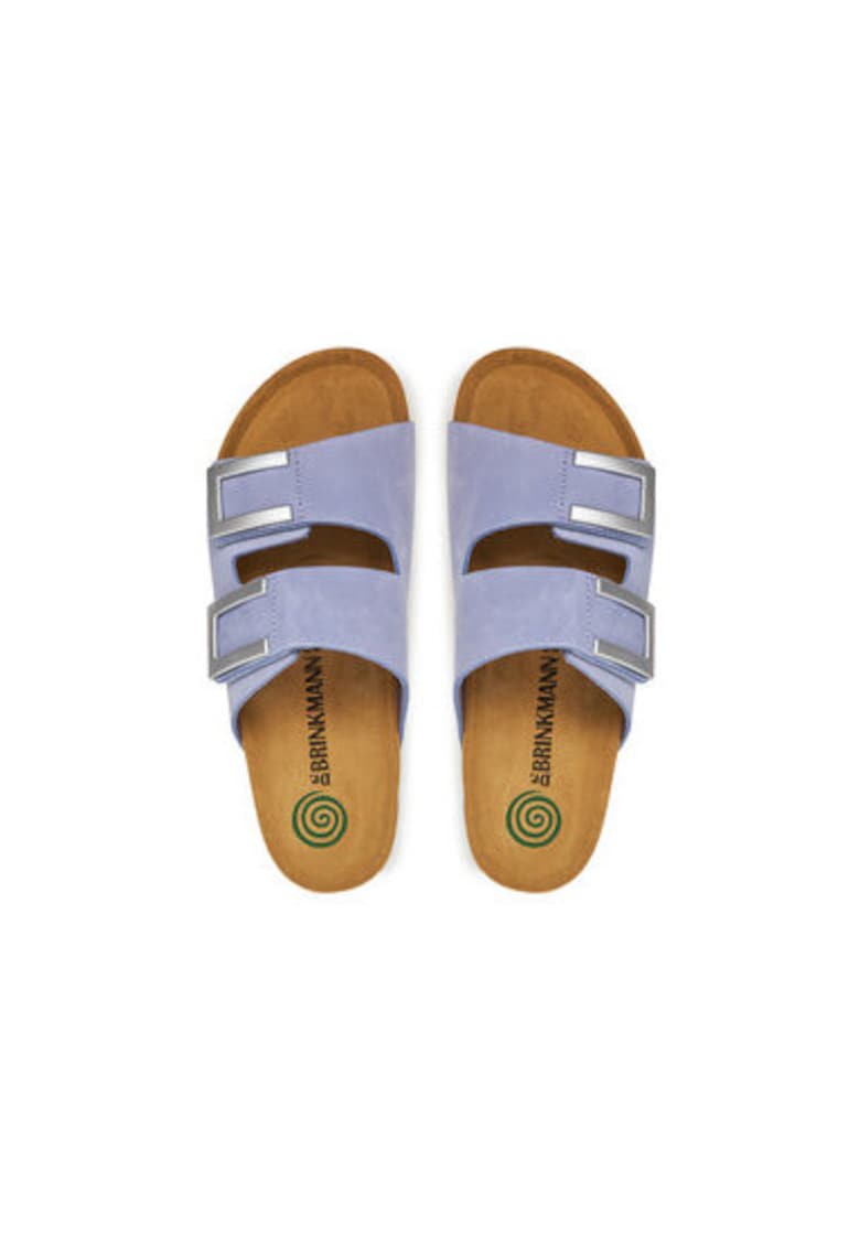 Slapi dama - 700685-59 -  Piele naturala - Mov