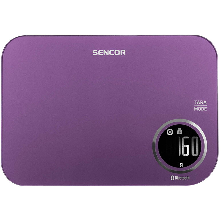 Cantar de Bucatarie Smart S-SKS7070GG 5kg 1g LCD Purple