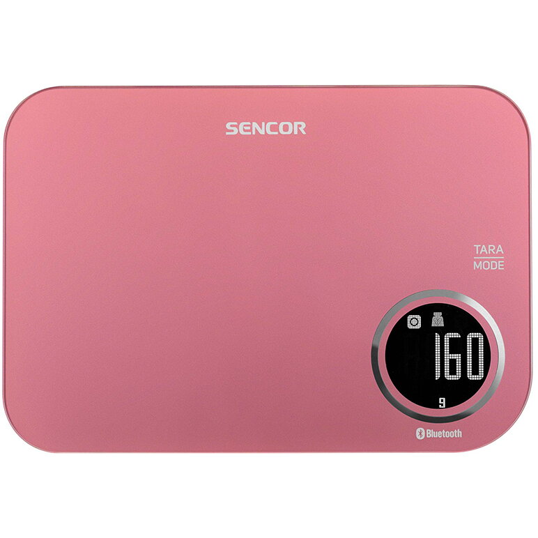 Cantar de Bucatarie Smart S-SKS7070GG 5kg 1g LCD Pink