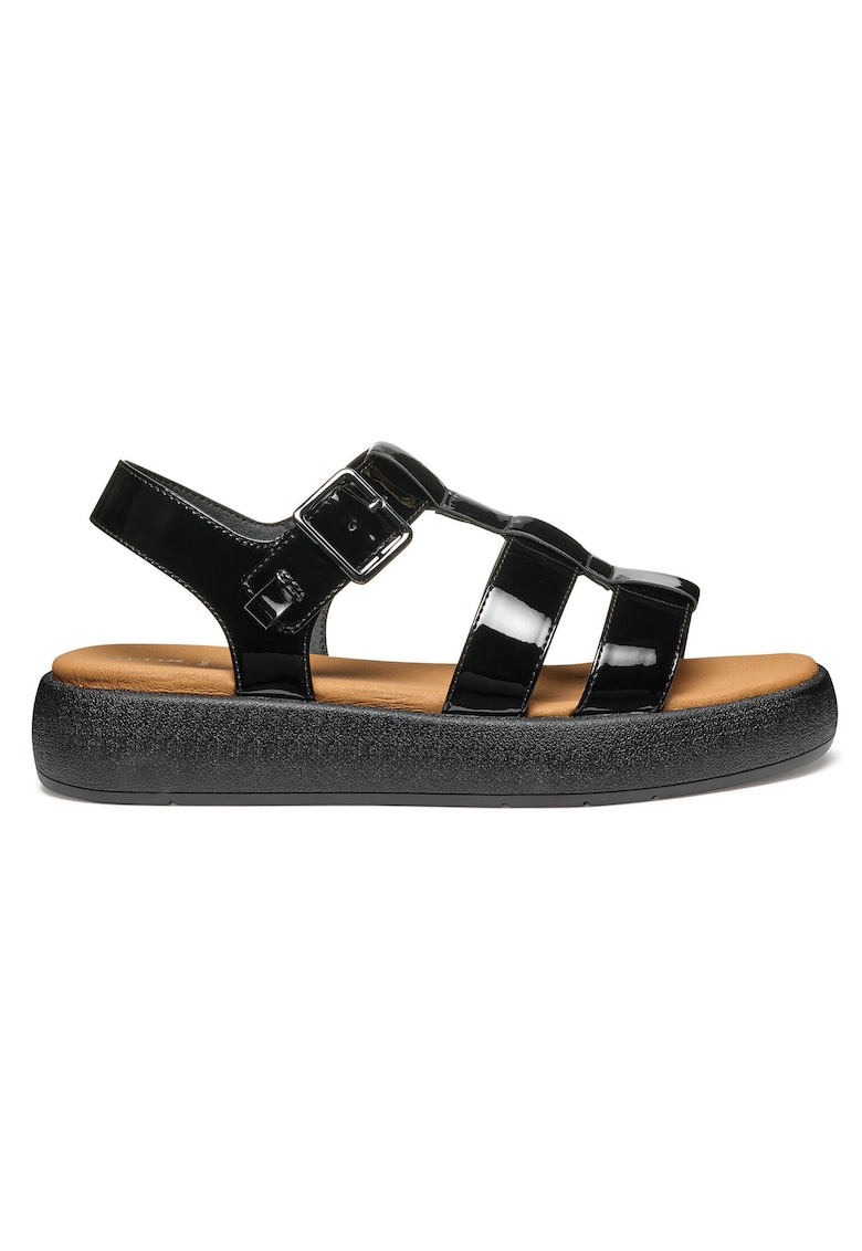 Sandale dama - D550NB-000HH -  Piele ecologica - Negru