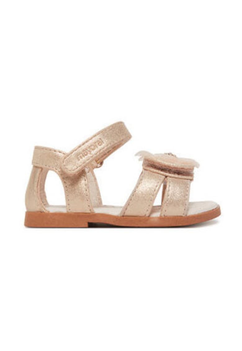 Sandale fete - 41630 -  Piele ecologica - Roz - Roz