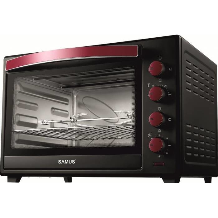 Cuptor electric Samus CS60BRC2 2200W 60L Termostat reglabil Negru