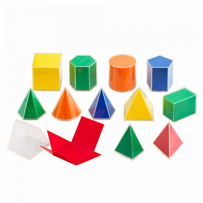 Jucarie Educativa Forme geometrice pliabile 2D si 3D